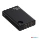 Baseus 24000mAh 140W Adaman Digital Display Fast Charge Power Bank Cluster Black (6M)